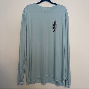 Altered Latitude Sky Blue Walleye Chaser Long Sleeve